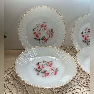 Vintage Termocrisa milk glass dishes